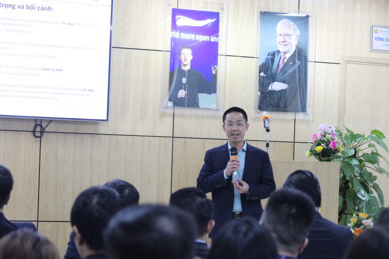 Dr. Nam Nguyen presented the topic “Malik Management System: Pratical models and tools”