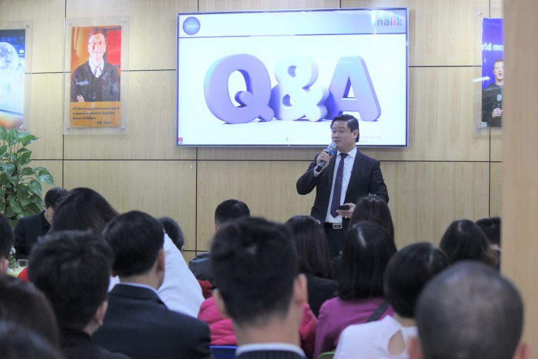 Dr. Nguyen Dinh Trong – President and CEO of T-TECH Technology Group Vietnam shared his experience in applying systems-based strategies and thinking at enterprises.