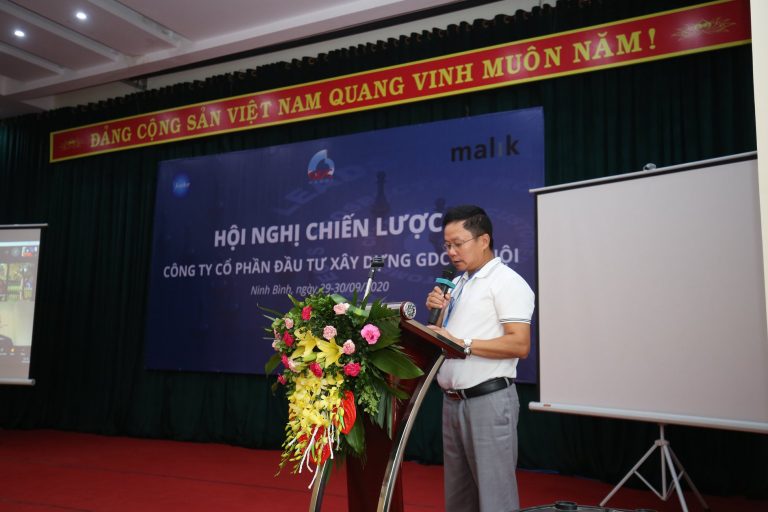 Chairman of GDC Hanoi, Mr. Nguyen Van Khoa deliveried the opening speech