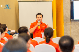 Ông Lê Đình Thắng, Chủ tịch HĐQT Công ty Cổ phần Xây dựng DIC Holdings phát biểu chia sẻ cảm nghĩ
